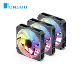喬思伯 ZG-120B 魔組扇 黑 3入組 ARGB/免線拼接/液壓軸承/軸心無限鏡/1500RPM/PWM/三年保