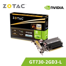 索泰 ZOTAC GT730-2GD3-L(902MHz/14.5cm/註四年)