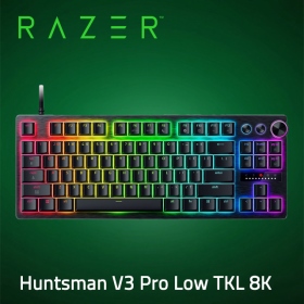 ｛Razer Huntsman V3 Pro Low TKL 8K｝機械式鍵盤/有線/類比式光